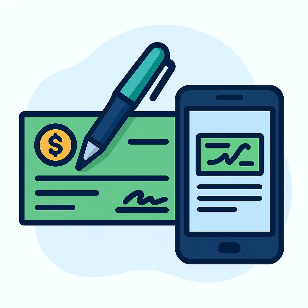 Cheque Management Icon